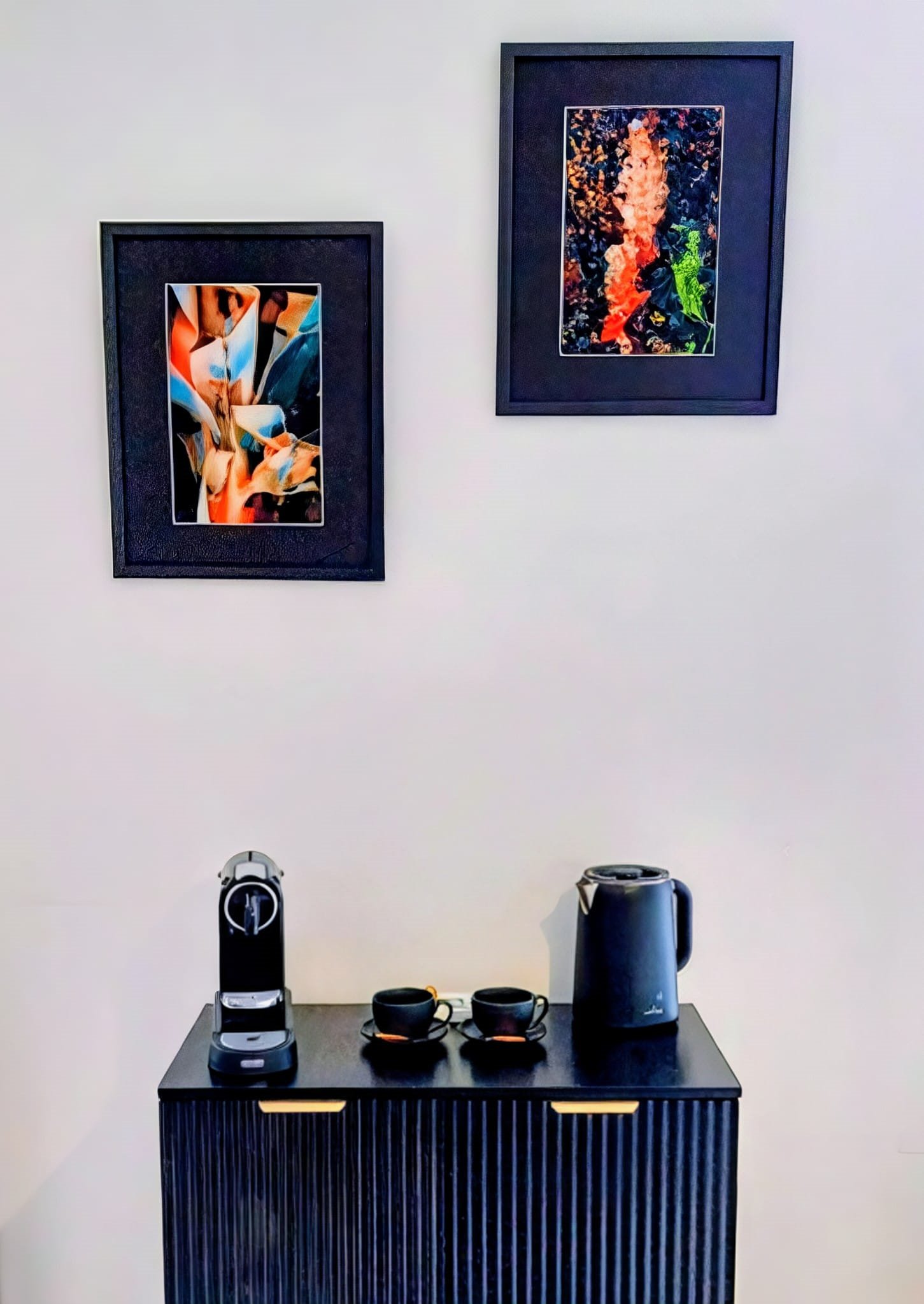 Kit d'accueil avec cafetière