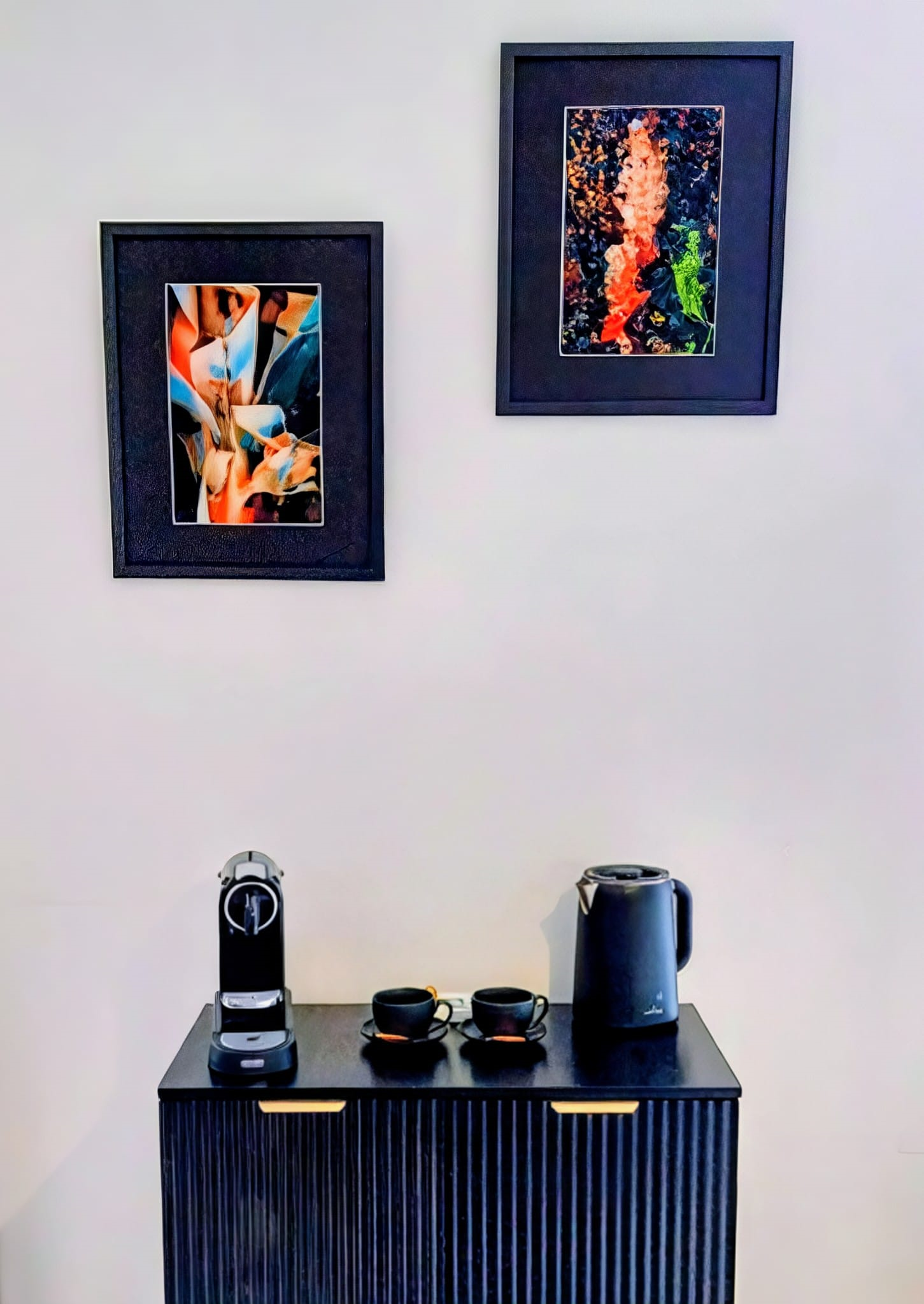 Kit d'accueil avec cafetière